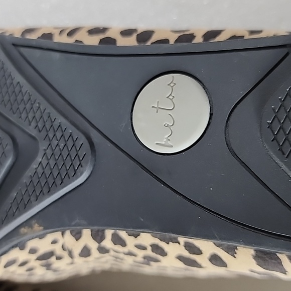 Mee Too Womens Slip on flats Animal print Size 9M Leather upper - Picture 6 of 7